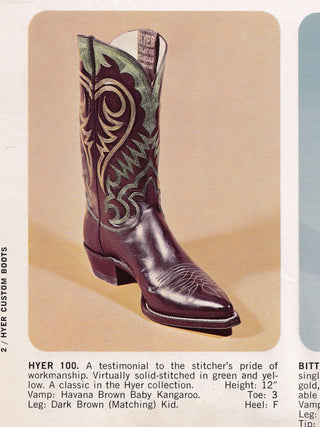 Vintage HYER Boots