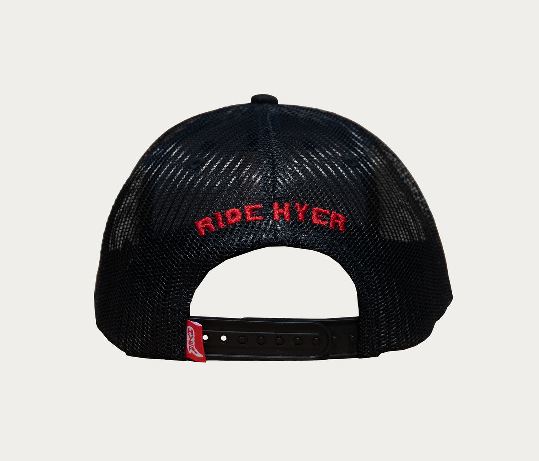 Black Hyer Boots Hat