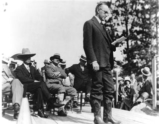 President Calvin Coolidge wearing HYER boots