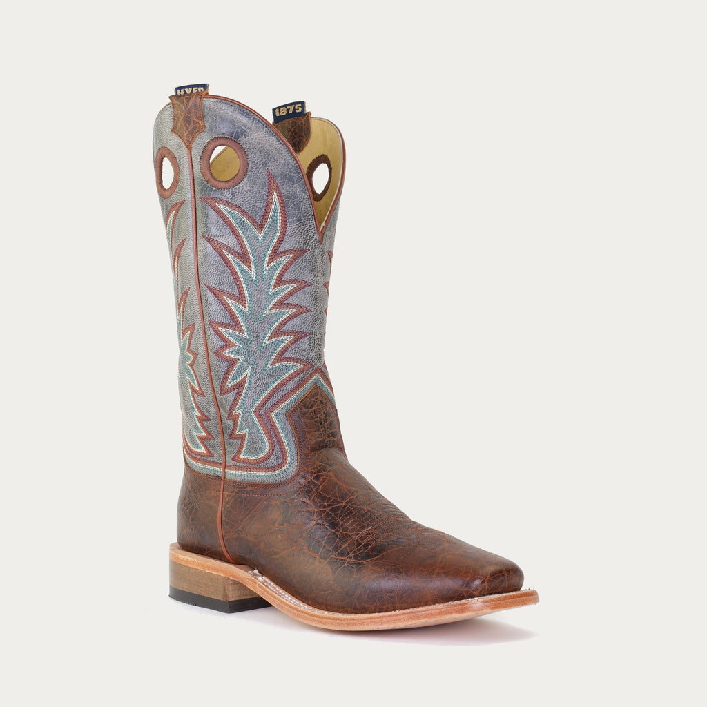 Unknown Enamel × Leather Western Boots HM11024_Walton_Three_Quarter_G