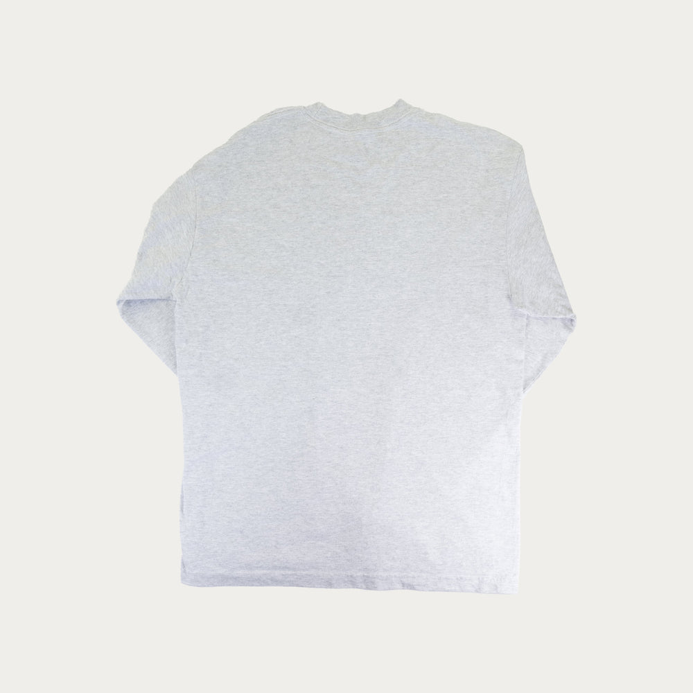 Light gray t-shirt on a white background