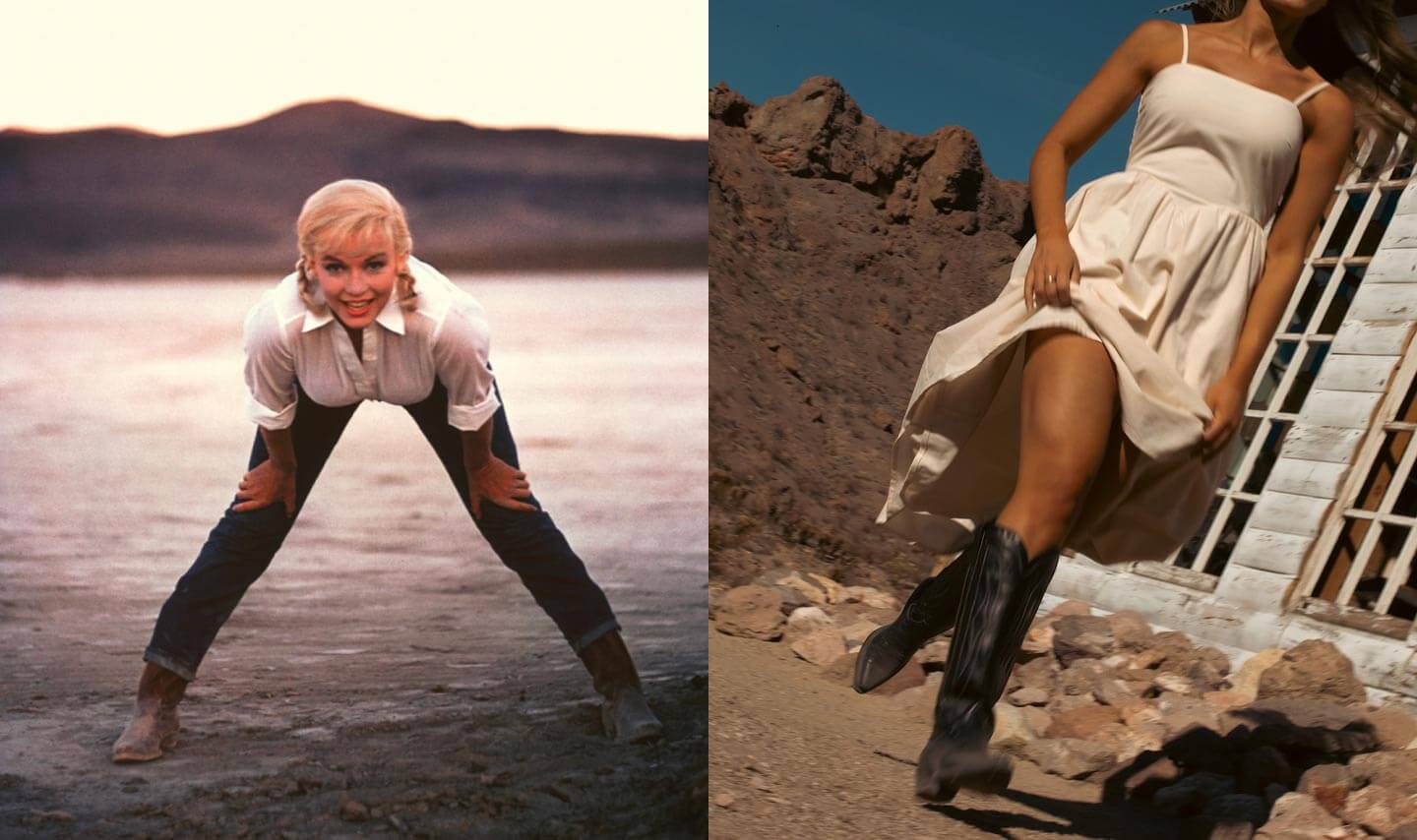 Marilyn Monroe Wildcat women's cowboy  boots by Hyer