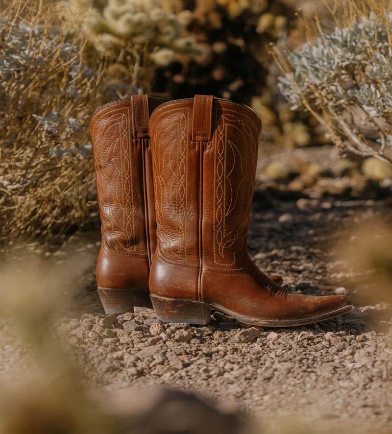 Pair of brown Wildcat women's cowboy  boots by Hyer